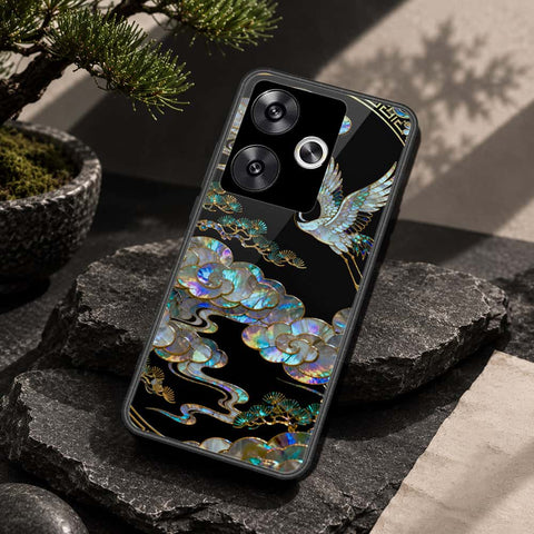 Xiaomi Poco F6 Cover - Pearl Dynasty Series - HQ Ultra Shine Premium Infinity Glass Soft Silicon Borders Case