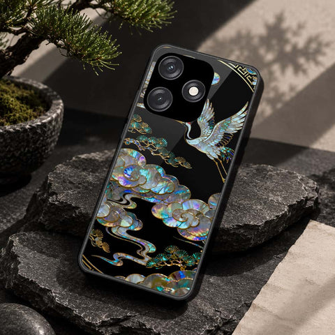 Tecno Spark 10C Cover - Pearl Dynasty Series - HQ Ultra Shine Premium Infinity Glass Soft Silicon Borders Case