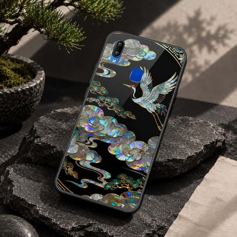 Vivo Y91i Cover - Pearl Dynasty Series - HQ Ultra Shine Premium Infinity Glass Soft Silicon Borders Case