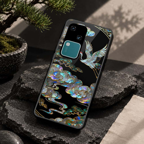 Vivo S18 Cover - Pearl Dynasty Series - HQ Ultra Shine Premium Infinity Glass Soft Silicon Borders Case