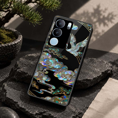 Vivo V29 Pro Cover - Pearl Dynasty Series - HQ Ultra Shine Premium Infinity Glass Soft Silicon Borders Case