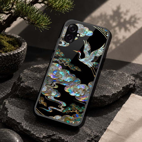 Samsung Galaxy M07 Cover - Pearl Dynasty Series - HQ Ultra Shine Premium Infinity Glass Soft Silicon Borders Case