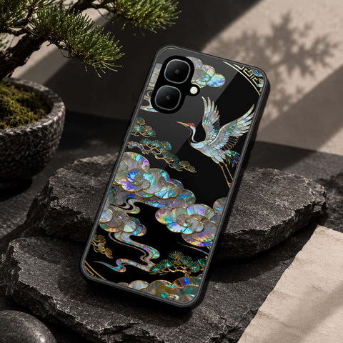 Tecno Spark Go 2 Cover - Pearl Dynasty Series - HQ Ultra Shine Premium Infinity Glass Soft Silicon Borders Case