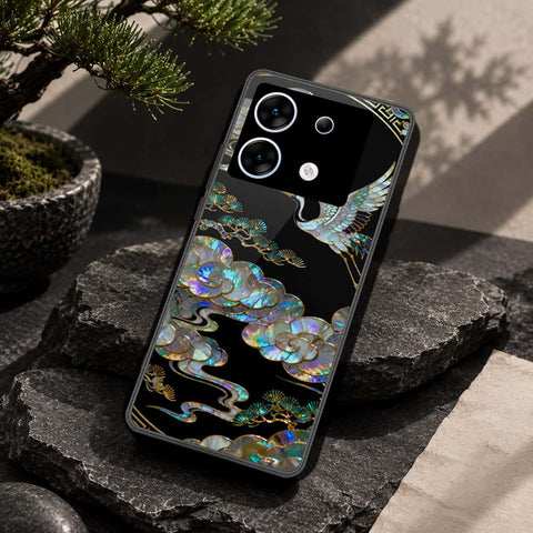 Infinix Zero 30 5G Cover - Pearl Dynasty Series - HQ Ultra Shine Premium Infinity Glass Soft Silicon Borders Case