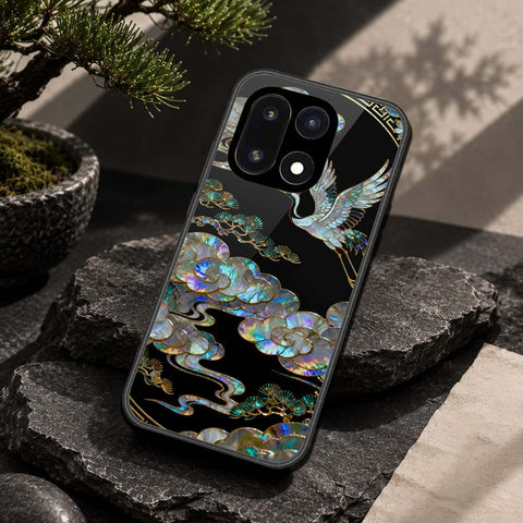 OnePlus 15 Cover - Pearl Dynasty Series - HQ Ultra Shine Premium Infinity Glass Soft Silicon Borders Case