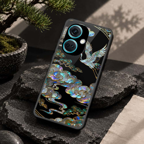 Oppo K11 Cover - Pearl Dynasty Series - HQ Ultra Shine Premium Infinity Glass Soft Silicon Borders Case
