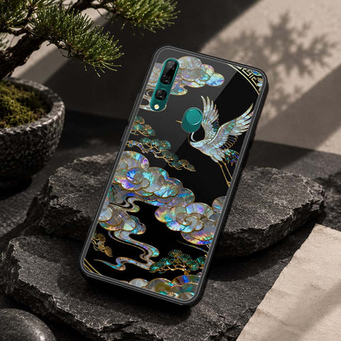 Huawei P Smart Z Cover - Pearl Dynasty Series - HQ Ultra Shine Premium Infinity Glass Soft Silicon Borders Case