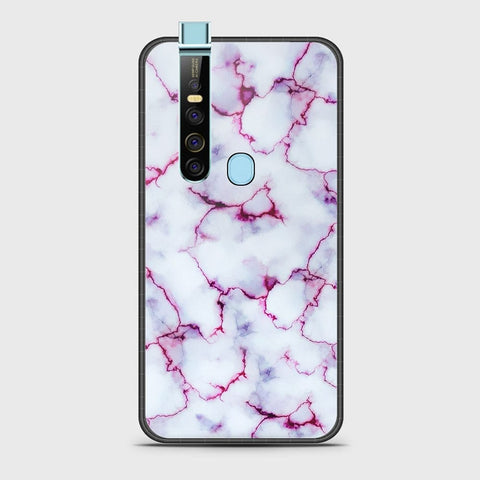 Tecno Camon 15 Premier Cover- White Marble Series - HQ Ultra Shine Premium Infinity Glass Soft Silicon Borders Case (Fast Delivery)