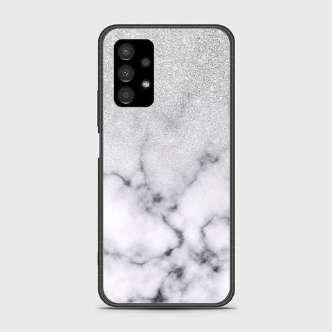 Samsung Galaxy A13 4G Cover- White Marble Series - HQ Premium Shine Durable Shatterproof Case