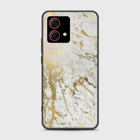 Motorola Moto G84 Cover - White Marble Series - HQ Premium Shine Durable Shatterproof Case