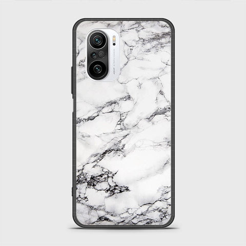 Xiaomi Mi 11X Pro Cover - White Marble Series - D4 - HQ Ultra Shine Premium Infinity Glass Soft Silicon Borders Case ( Fast Delivery )