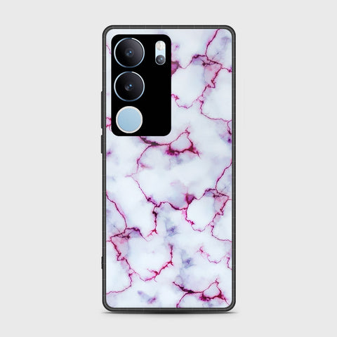 Vivo V29 Cover- White Marble Series - HQ Premium Shine Durable Shatterproof Case
