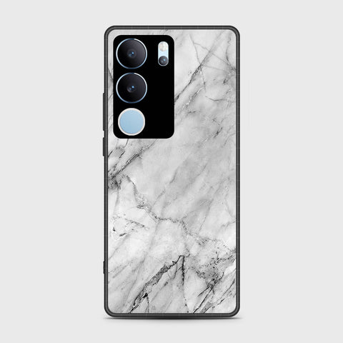 Vivo V29 Cover- White Marble Series - HQ Premium Shine Durable Shatterproof Case