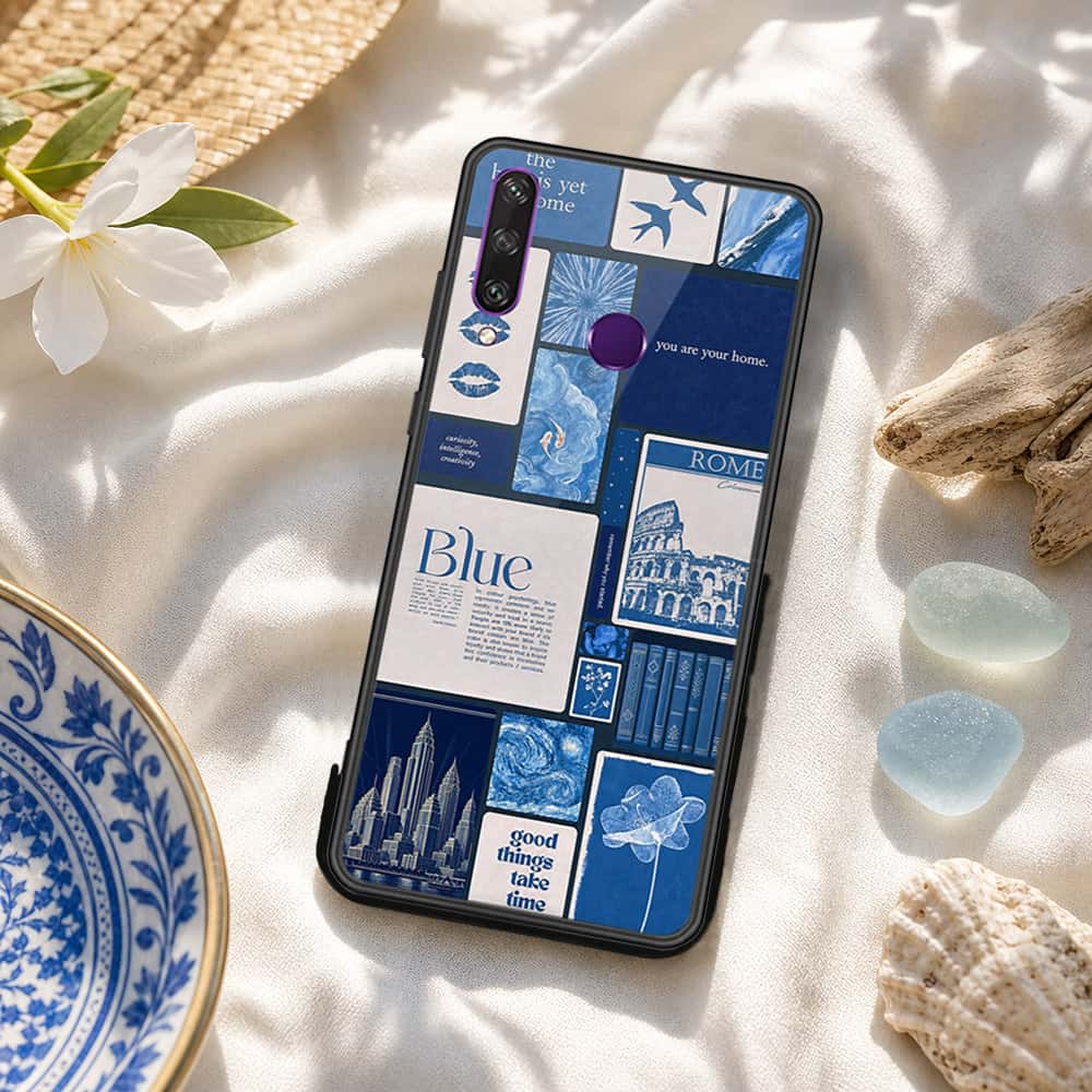 Honor 7A Cover - ONation Aesthetic Collage Series - HQ Ultra Shine Premium Infinity Glass Soft Silicon Borders Case