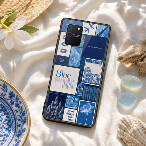 Samsung Galaxy M80s Cover - ONation Aesthetic Collage Series - HQ Ultra Shine Premium Infinity Glass Soft Silicon Borders Case