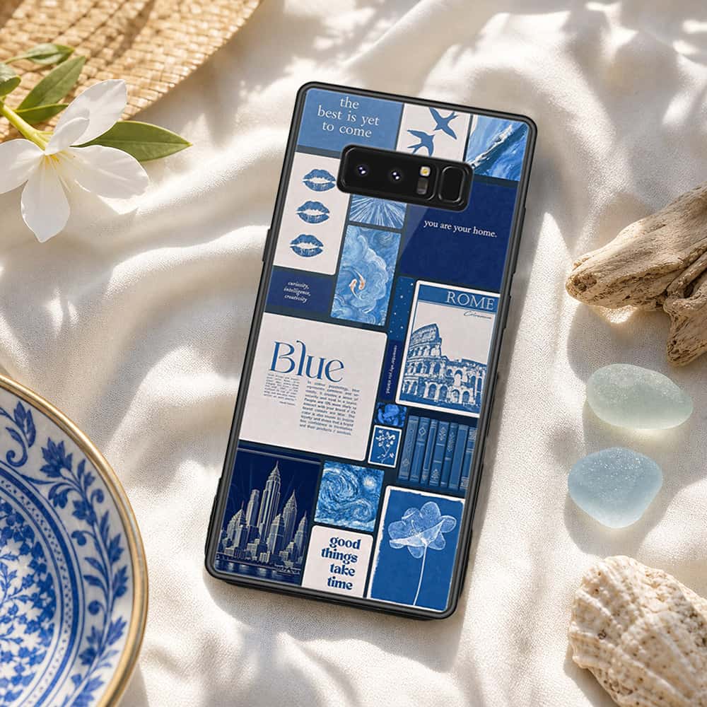 Samsung Galaxy Note 8 Cover - ONation Aesthetic Collage Series - HQ Premium Shine Durable Shatterproof Case