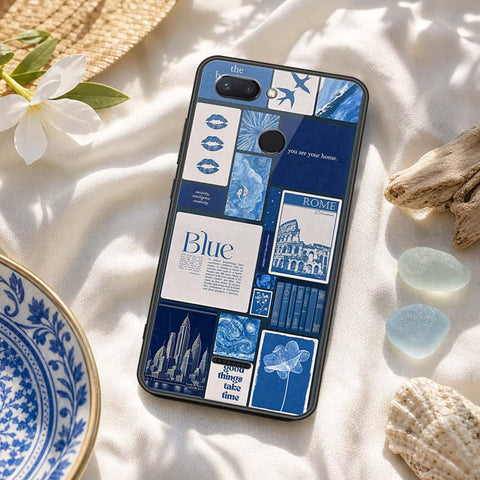 Xiaomi Redmi 6 Cover - ONation Aesthetic Collage Series - HQ Ultra Shine Premium Infinity Glass Soft Silicon Borders Case