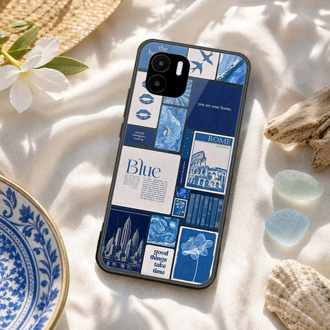 Xiaomi Redmi A2 Cover - ONation Aesthetic Collage Series - HQ Ultra Shine Premium Infinity Glass Soft Silicon Borders Case