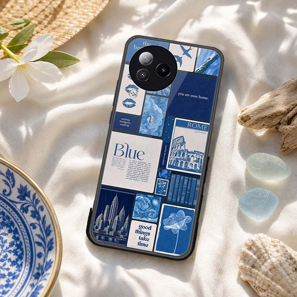 Xiaomi Civi 3 Cover - ONation Aesthetic Collage Series - HQ Ultra Shine Premium Infinity Glass Soft Silicon Borders Case