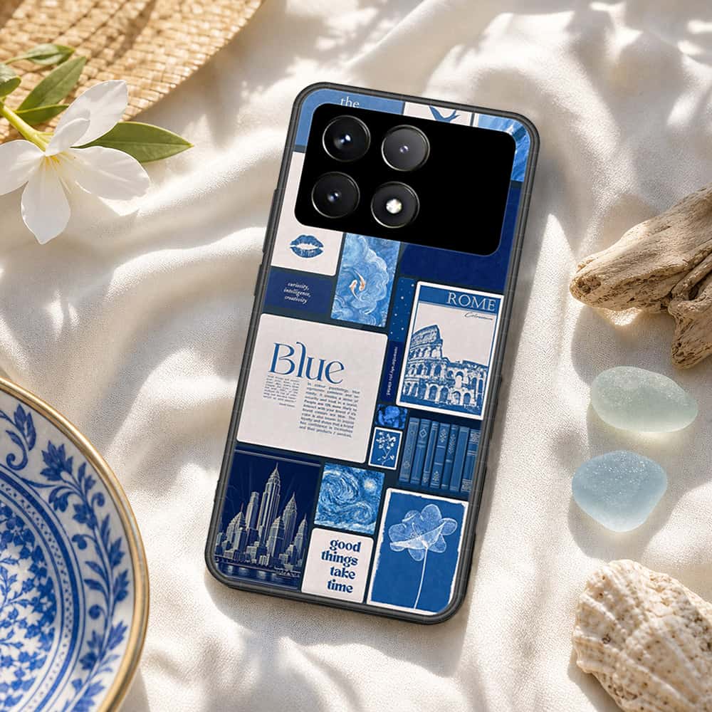 Xiaomi Poco X6 Pro Cover - ONation Aesthetic Collage Series - HQ Ultra Shine Premium Infinity Glass Soft Silicon Borders Case