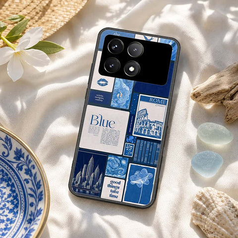 Xiaomi Poco X6 Pro Cover - ONation Aesthetic Collage Series - HQ Ultra Shine Premium Infinity Glass Soft Silicon Borders Case