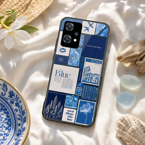 OnePlus Nord CE 2 Lite 5G Cover - ONation Aesthetic Collage Series - HQ Ultra Shine Premium Infinity Glass Soft Silicon Borders Case