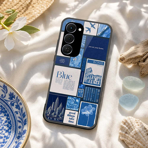Tecno Spark 40 Pro Plus Cover - ONation Aesthetic Collage Series - HQ Ultra Shine Premium Infinity Glass Soft Silicon Borders Case