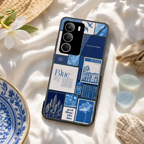 Realme C71 Cover - ONation Aesthetic Collage Series - HQ Ultra Shine Premium Infinity Glass Soft Silicon Borders Case