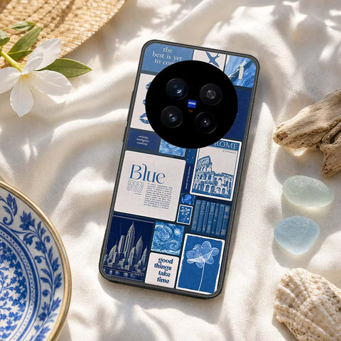 Vivo V7 Plus Cover - ONation Aesthetic Collage Series - HQ Ultra Shine Premium Infinity Glass Soft Silicon Borders Case