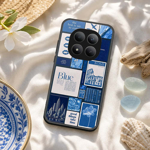 Xiaomi Redmi Note 15 Pro Plus Cover - ONation Aesthetic Collage Series - HQ Ultra Shine Premium Infinity Glass Soft Silicon Borders Case