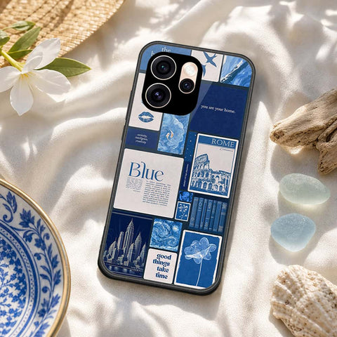 Oppo Reno 15 China Cover - ONation Aesthetic Collage Series - HQ Ultra Shine Premium Infinity Glass Soft Silicon Borders Case