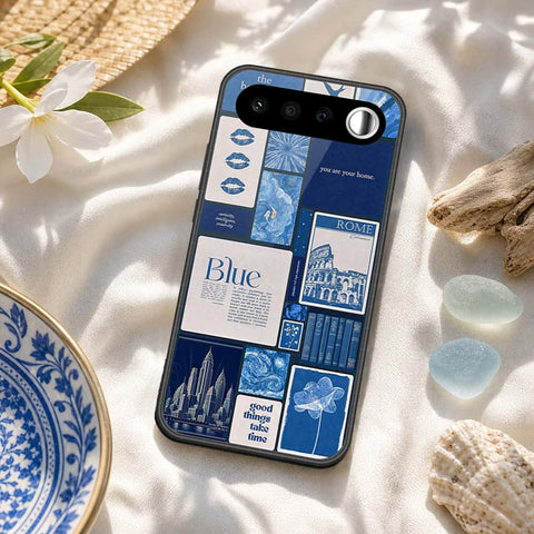 Realme 16 Cover - ONation Aesthetic Collage Series - HQ Ultra Shine Premium Infinity Glass Soft Silicon Borders Case