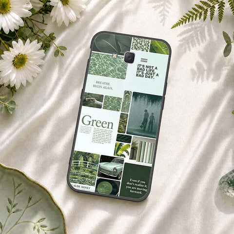 Samsung Galaxy J7 2015 Cover - ONation Aesthetic Collage Series - HQ Ultra Shine Premium Infinity Glass Soft Silicon Borders Case