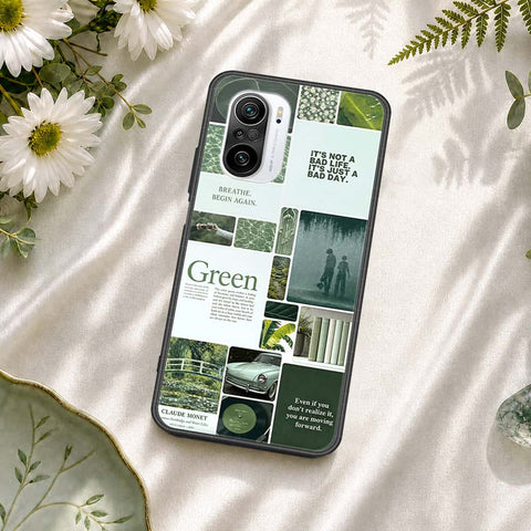 Xiaomi Mi 11i Cover - ONation Aesthetic Collage Series - HQ Ultra Shine Premium Infinity Glass Soft Silicon Borders Case