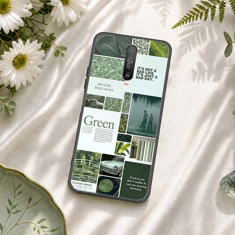 Xiaomi Poco X2 Cover - ONation Aesthetic Collage Series - HQ Ultra Shine Premium Infinity Glass Soft Silicon Borders Case