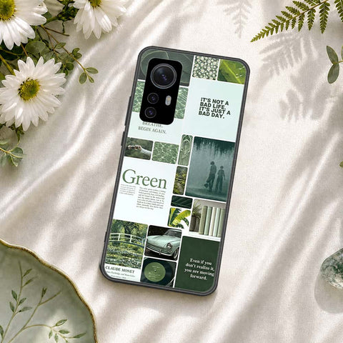 Xiaomi 12S Pro Cover - ONation Aesthetic Collage Series - HQ Ultra Shine Premium Infinity Glass Soft Silicon Borders Case