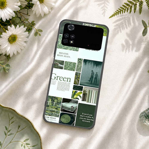 Xiaomi Poco M4 Pro Cover - ONation Aesthetic Collage Series - HQ Ultra Shine Premium Infinity Glass Soft Silicon Borders Case