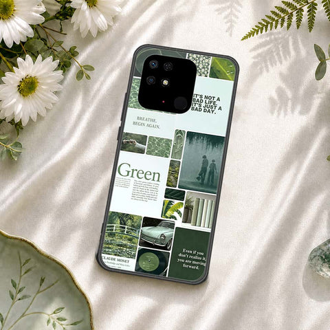 Xiaomi Redmi 10A Cover - ONation Aesthetic Collage Series - HQ Ultra Shine Premium Infinity Glass Soft Silicon Borders Case