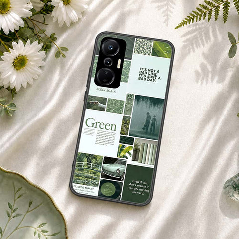 Infinix Hot 20S Cover - ONation Aesthetic Collage Series - HQ Ultra Shine Premium Infinity Glass Soft Silicon Borders Case