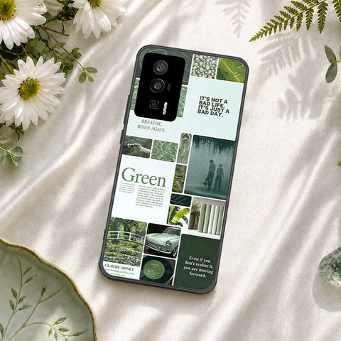 Xiaomi Redmi K60 Pro Cover - ONation Aesthetic Collage Series - HQ Ultra Shine Premium Infinity Glass Soft Silicon Borders Case