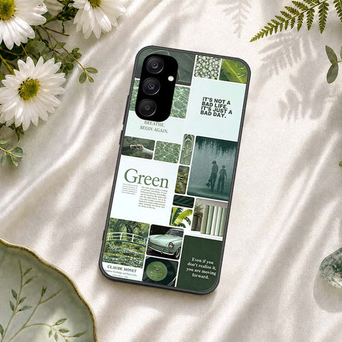Samsung Galaxy A25 5G Cover - ONation Aesthetic Collage Series - HQ Ultra Shine Premium Infinity Glass Soft Silicon Borders Case