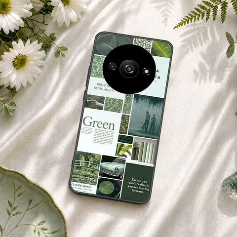 Xiaomi Poco C61 Cover - ONation Aesthetic Collage Series - HQ Ultra Shine Premium Infinity Glass Soft Silicon Borders Case