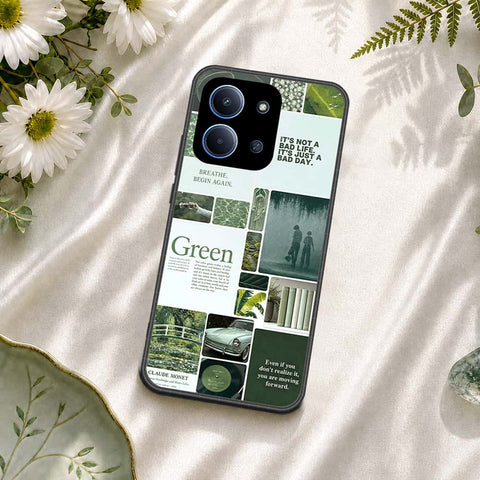 Xiaomi Poco C85 4G - ONation Aesthetic Collage Series - HQ Ultra Shine Premium Infinity Glass Soft Silicon Borders Case