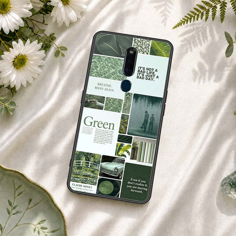 Huawei Honor Play 8A Cover - ONation Aesthetic Collage Series - HQ Ultra Shine Premium Infinity Glass Soft Silicon Borders Case