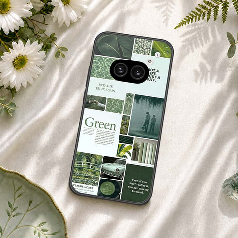 Nothing Phone 2a Cover - ONation Aesthetic Collage Series - HQ Ultra Shine Premium Infinity Glass Soft Silicon Borders Case
