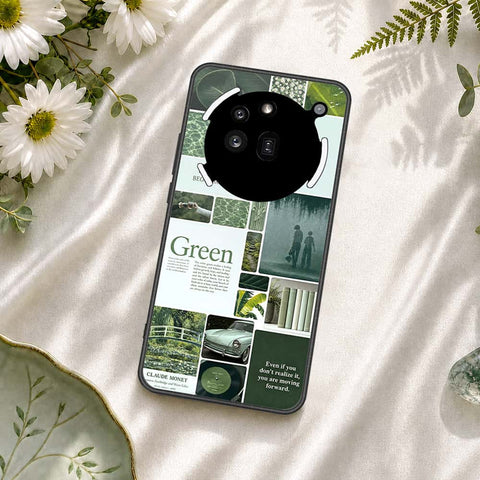Nothing Phone 3a Pro Cover - ONation Aesthetic Collage Series - HQ Ultra Shine Premium Infinity Glass Soft Silicon Borders Case