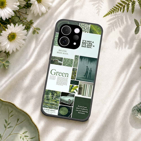 Vivo S50 Cover - ONation Aesthetic Collage Series - HQ Ultra Shine Premium Infinity Glass Soft Silicon Borders Case
