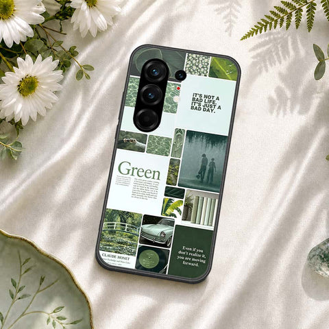 Tecno Camon 50 Pro 4G Cover - ONation Aesthetic Collage Series - HQ Ultra Shine Premium Infinity Glass Soft Silicon Borders Case