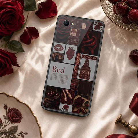 Oppo A3 Cover - ONation Aesthetic Collage Series - HQ Ultra Shine Premium Infinity Glass Soft Silicon Borders Case