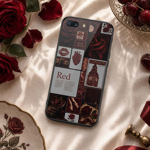 OnePlus 5 Cover - ONation Aesthetic Collage Series - HQ Ultra Shine Premium Infinity Glass Soft Silicon Borders Case